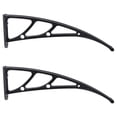 thumbnail image 1 of WHAMVOX 2 Pcs Supports de Store Extérieur Support de Store Noir PC pour Porte Fenêtre, 1 of 8