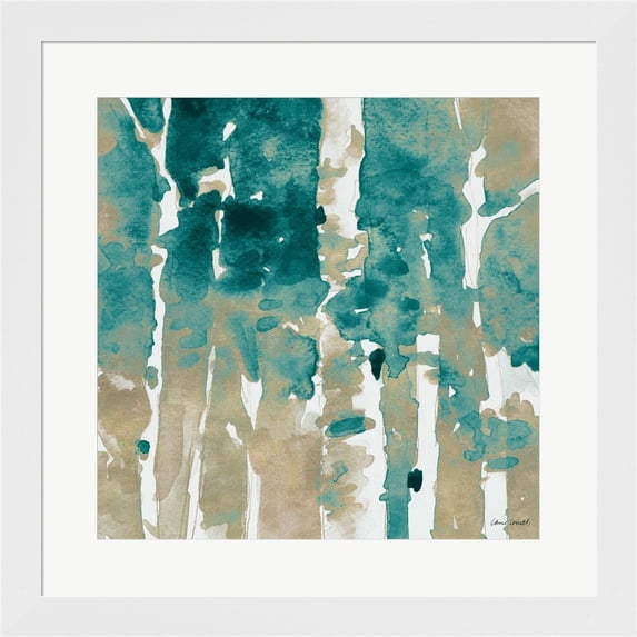 Great Art Now Up To The Teal Northern Skies I by Lanie Loreth, Framed Wall Art, 19.75W x 19.75H