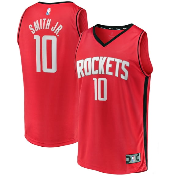 Youth Fanatics Jabari Smith Jr. Red Houston Rockets Fast Break Replica Player Jersey - Icon Edition