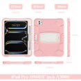 thumbnail image 6 of XYX Case for iPad Pro 11 inch M4 2024 (5th Gen), Dual Layer Slim Heavy Shockproof Rugged Protective Cover Case with Kickstand (Cherry Pink), 6 of 7