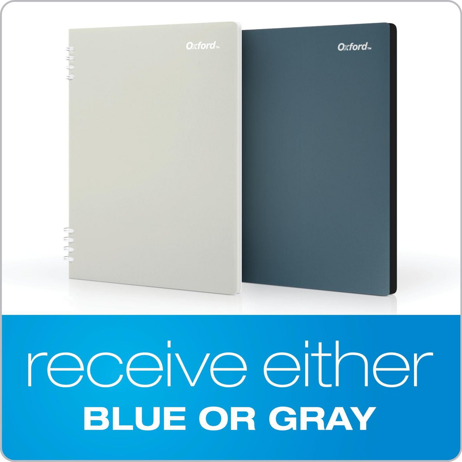 Oxford® Stone Paper Notebook, 8-1/2" x 11", 60 Sheets