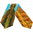 thumbnail image 2 of Coolnut 13"x90" Rectangle Cloth Table Runner Autumn Forest Lake Table Cover for Wedding Birthday Holiday, 2 of 5