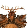 thumbnail image 2 of Alexander Taron 125-5 Wind up Carved Clock with Deer Head, 2 of 3