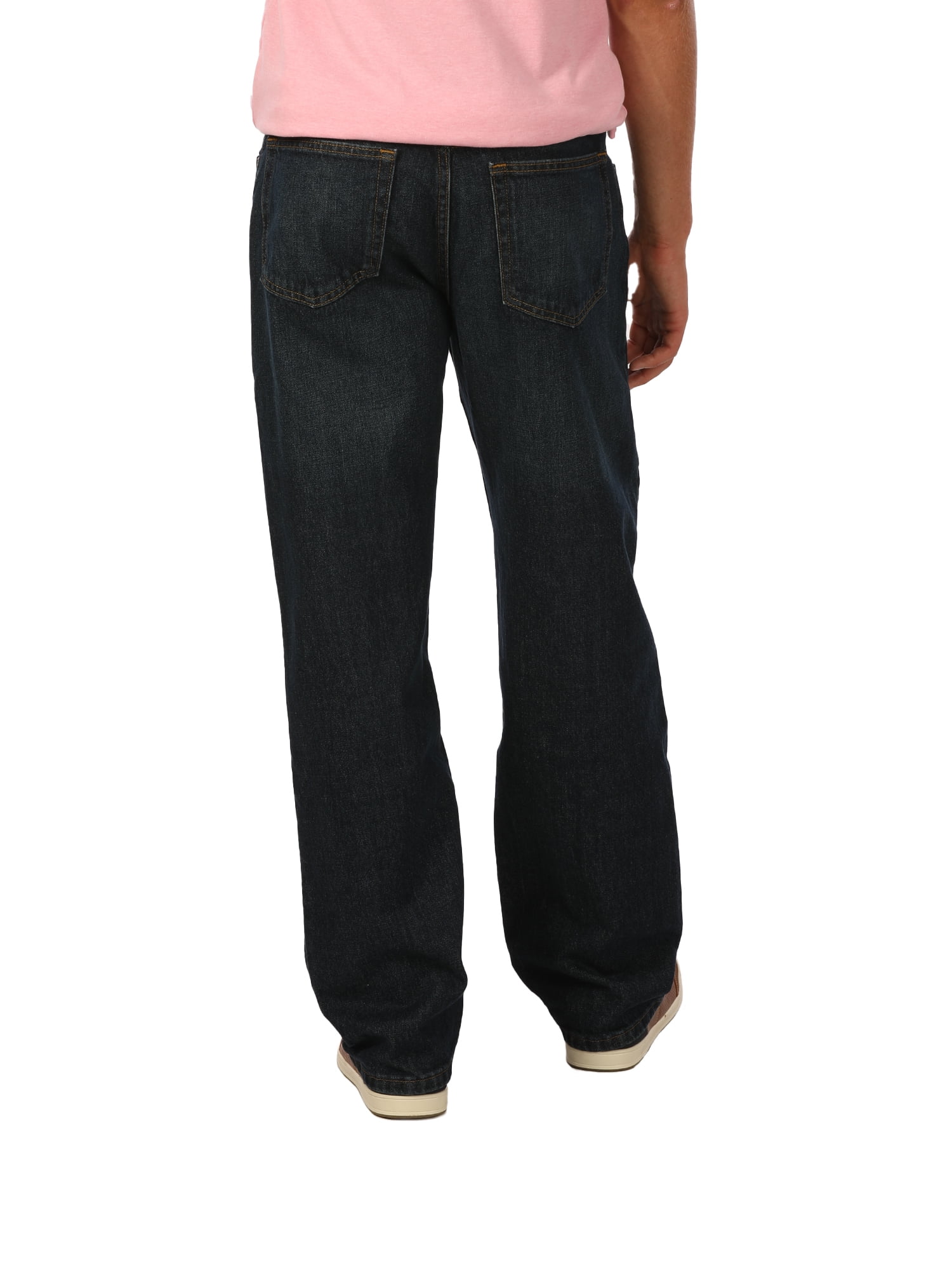 George Men's & Big Men's Regular Fit Loose Fit Jeans, Sizes 29-50