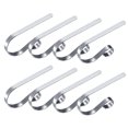 thumbnail image 1 of Alohelo Christmas Blanket Socks, 8-piece Metal Christmas Stocking Rack, Chimney Multi-purpose Hook, Christmas Household Items, 1 of 5