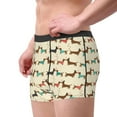thumbnail image 3 of Bingfone Dachshund Dog Men's Underwear - Casual Stretch Boxer Briefs-X-Large, 3 of 7