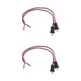 thumbnail image 3 of Scienceny 1 par portátil 12V azul/rojo parpadeante falso coche alarma montaje en tablero luz LED reemplazo para coches barcos RV motocicleta Type3 NO3 Scienceny CBP050389, 3 of 5