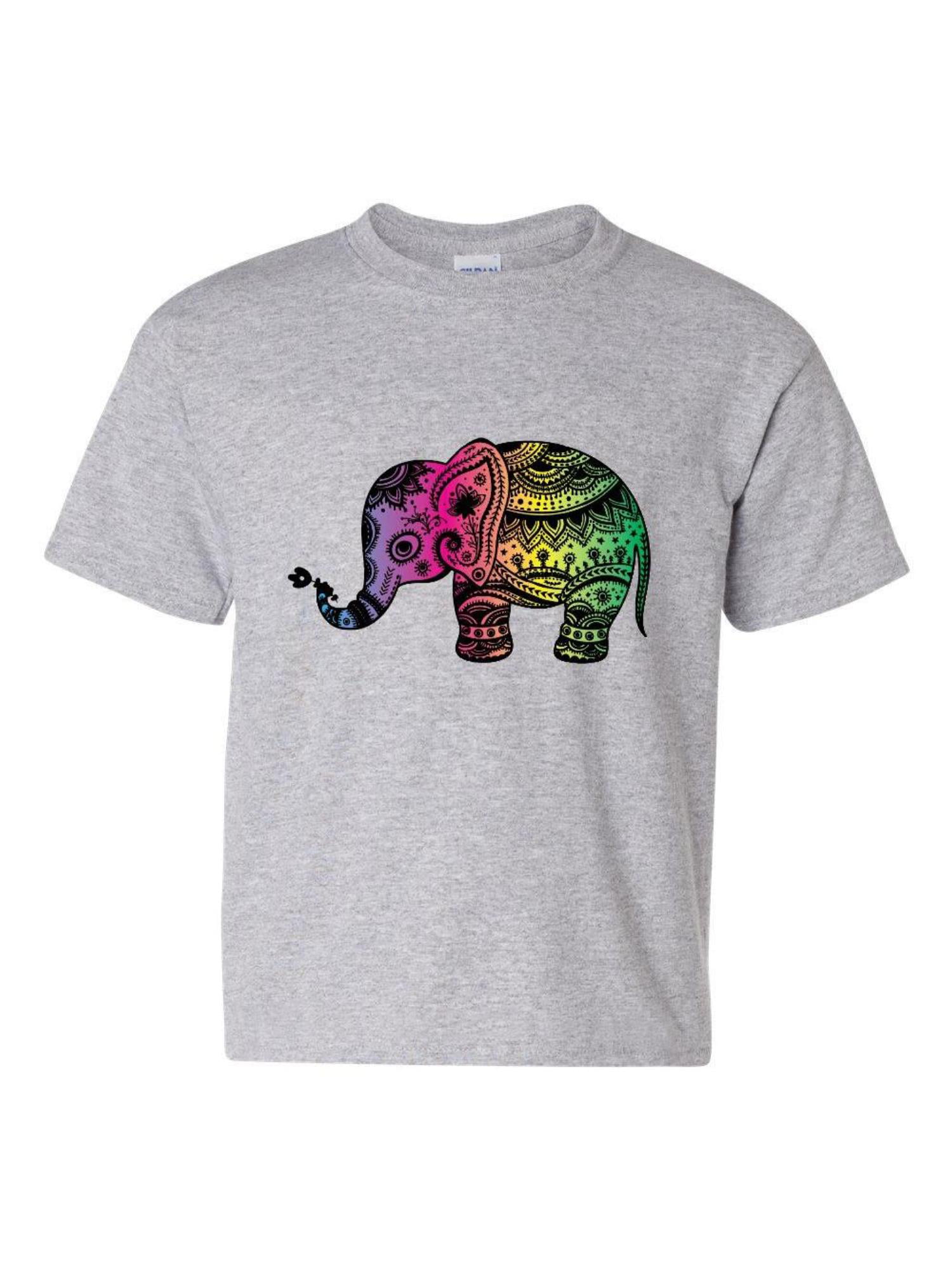 IWPF - Youth Elephant T-Shirt For Girls and Boys - Walmart ...