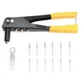 thumbnail image 2 of 380/200/120/60pcs Heavy Duty Riveter Gun Set Hand Riveter Set Blind Rivet Pliers Gun DIY Rivets Nut Automotive Tools 380pcs and gun, 2 of 6