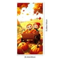 thumbnail image 3 of Thanksgiving Door Cover 2025 Turkey Pattern Polyester Cloth Easy Install Indoor Outdoor Use Festival Party Hanging Vertical Flag Decoration, 3 of 7