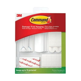 3m Command White Assorted Picture Hanging Kit 5 lb 38 pk 3m Command White Assorted Picture Hanging Kit 5 lb 38 pk