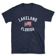 thumbnail image 1 of Lakeland Florida Patriot Men's Cotton T-Shirt, 1 of 1