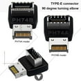 thumbnail image 2 of USB3.1 Type-E Adapter Mini Pocket Male to Female Motherboard Cable Header Converter Household Office PC Laptop Electronics, 2 of 8