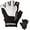White, variant on Contraband Black Label 5120 Pro Series Amara Leather Lifting Gloves w/Jar Grip Palm- Durable Light - Medium Padded Amara Leather Gym Gloves - Perfect Classic Lifting Gloves (Pair) (Black, XX-Large)