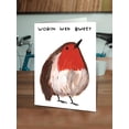 thumbnail image 2 of Christmas Card - Funny Wobin Wed Bwest Xmas Card, 2 of 5