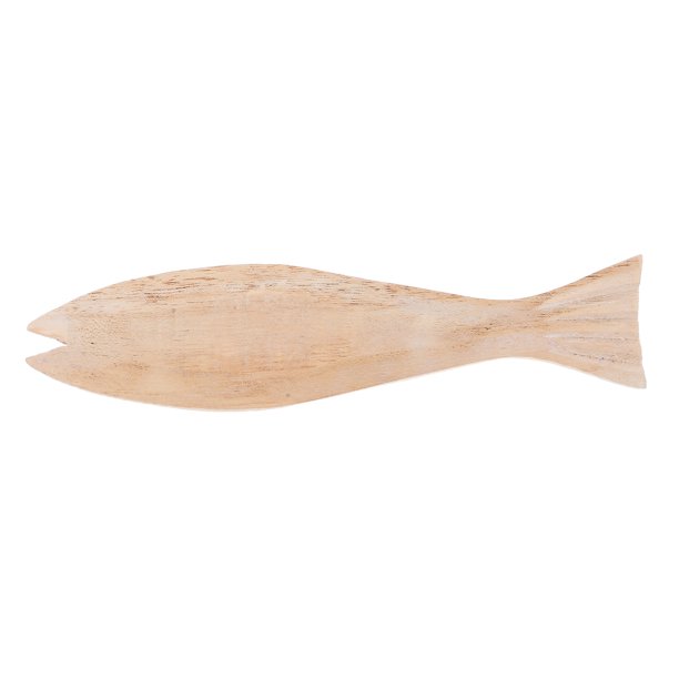 Pez de madera 3D sin terminar, recorte de pez de madera, adorno decorativo de pared para manualidades DIY, decoración náutica para el hogar