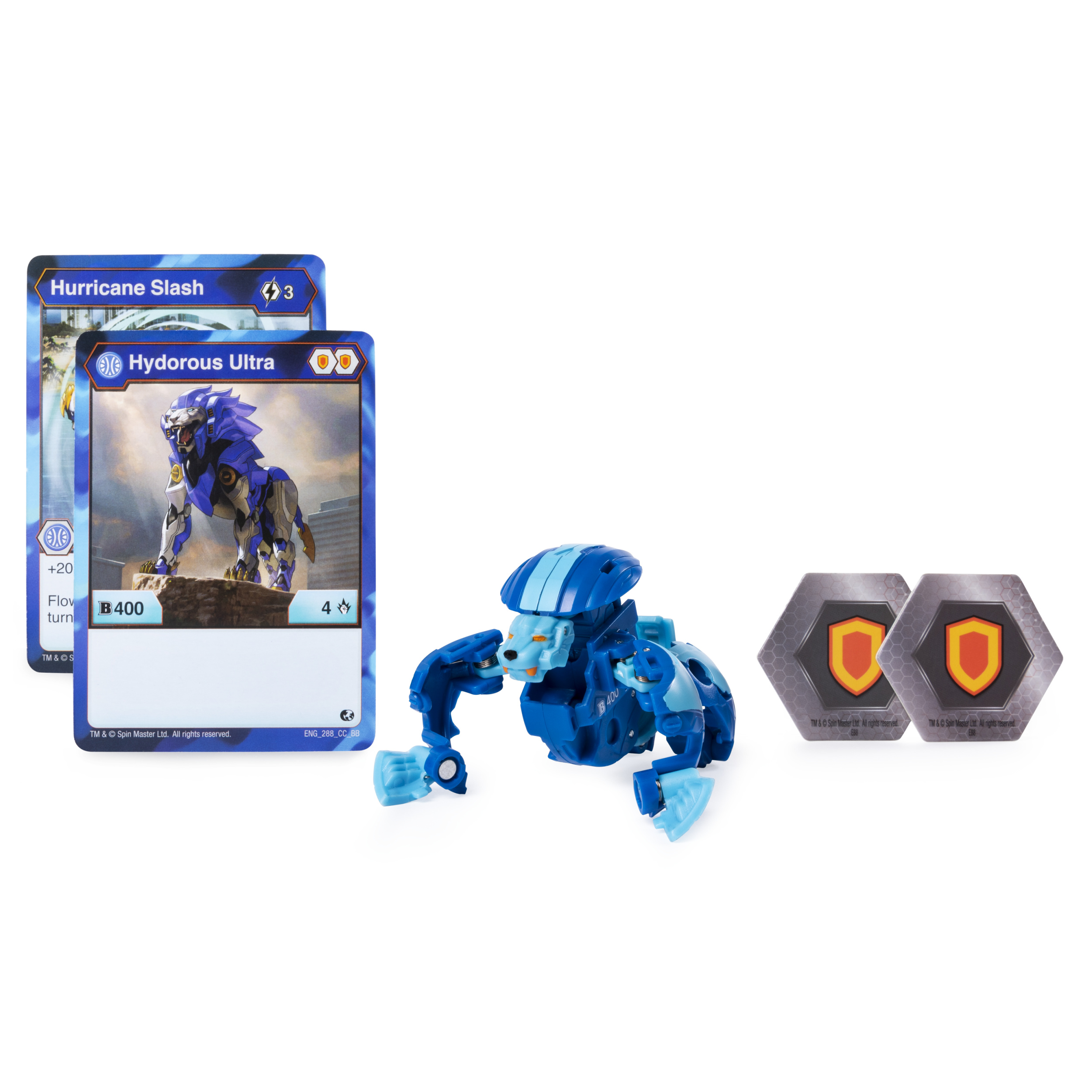 Bakugan Ultra, Hydorous, 3-inch Collectible Action Figure and Trading Card, for Ages 6 and up - image 2 of 5
