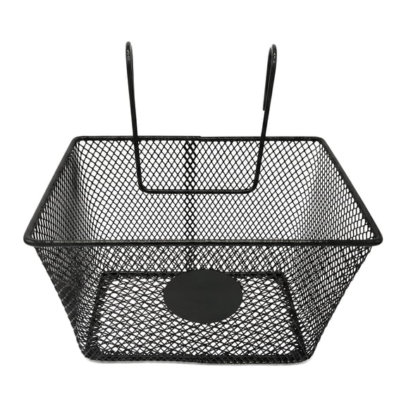 Iron Mesh Bike Basket for Front or Rear Cycling 8.66 in × 5.31 in × 6.10 in