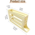 thumbnail image 2 of Estante de Almacenamiento de Huevos de Cuatro Capas, Dispensador Automático de Huevos de 4 Capas, Organizador Automático de Huevos para Nevera, Dispensador de Huevos para Refrigerador, 2 of 5