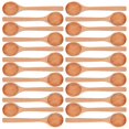thumbnail image 1 of 24 cucharas de madera de 6,7 pulgadas para condimentar y sal (marrón claro), 1 of 5