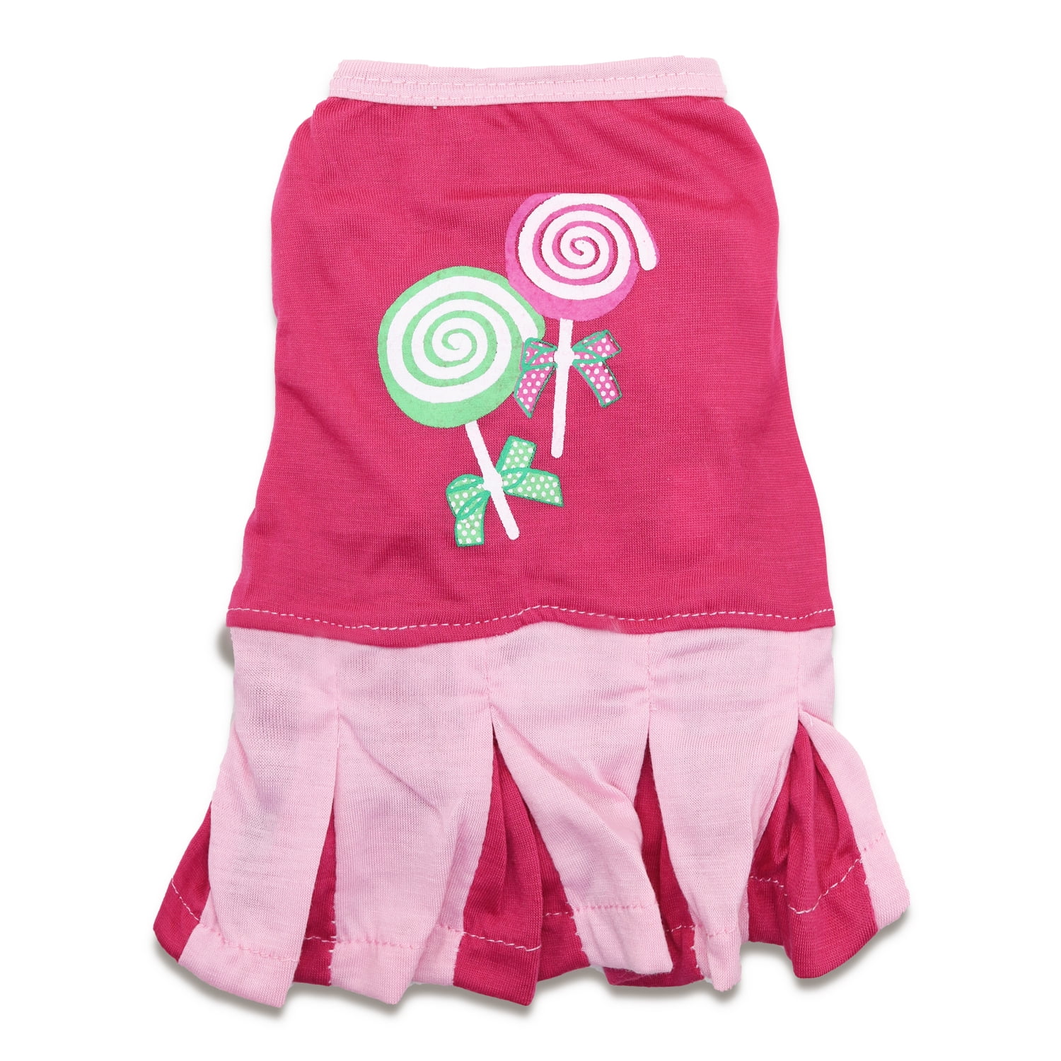 Small Dog Dress for Girl Puppy Dresses Cute Lolipop Pet Girl Clothes