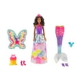 thumbnail image 2 of Barbie Dreamtopia Barbie Doll with 3 Fairytale Costumes, 2 of 12