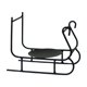 thumbnail image 3 of Adorno para decoración de la moda decoración del candelabro forma de trineo para el pasillo de restaurantes para de apartamentos Negro, 3 of 9