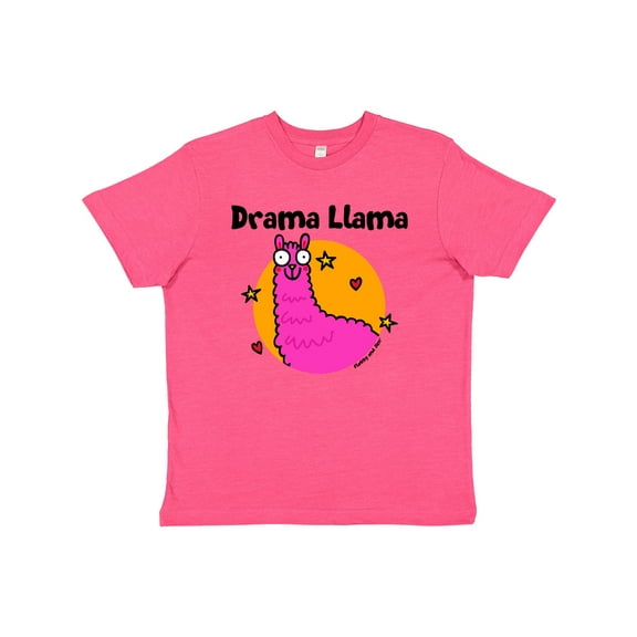 Inktastic Drama Llama Youth T-Shirt