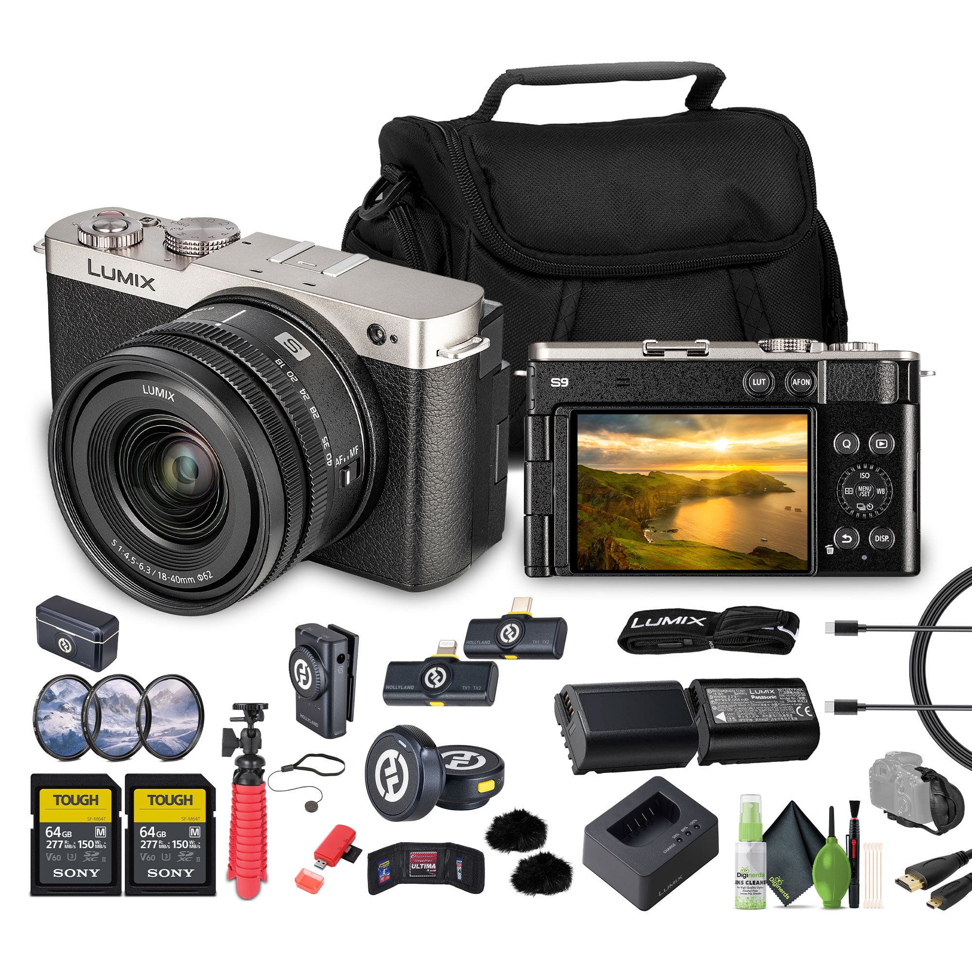 Panasonic LUMIX S5II Mirrorless Camera with LUMIX-S Series 28 