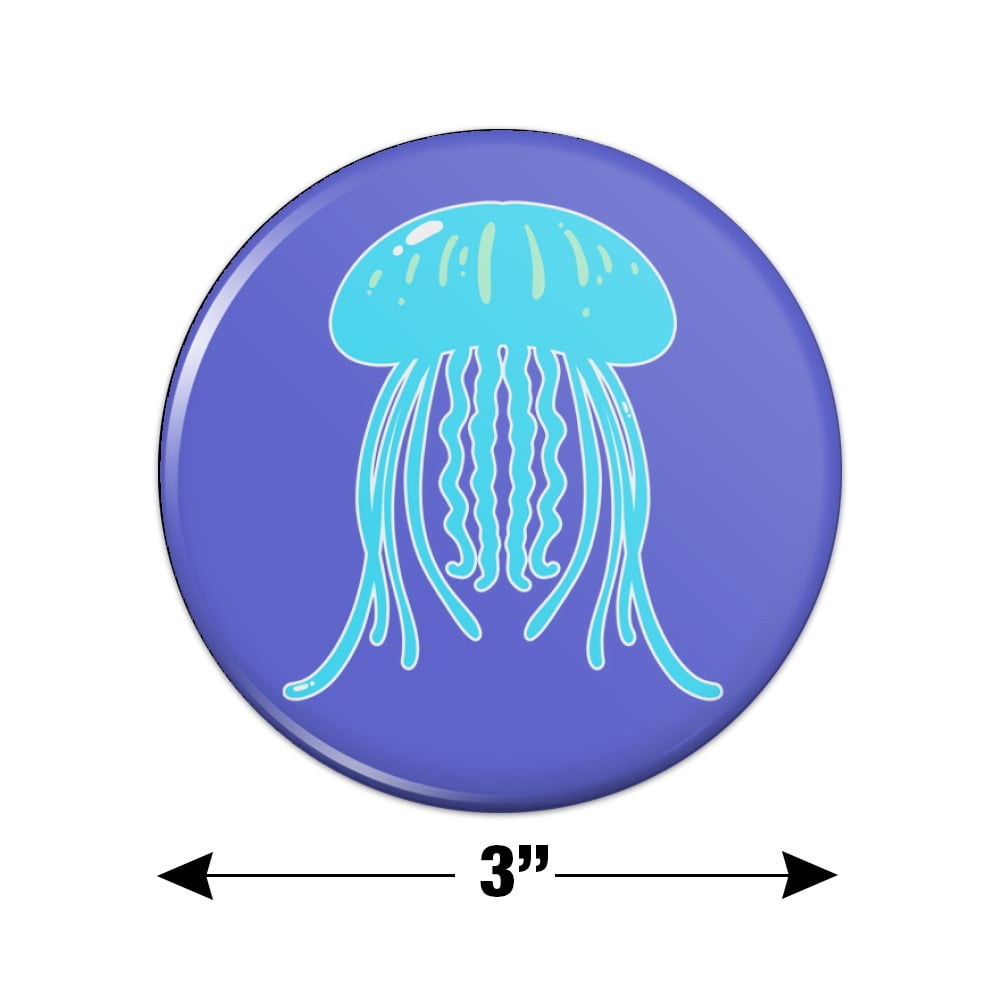 Jellyfish Magnet Mystery Office Decor READ ITEM DESCRIPTION Refrigerator Random Color