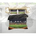 thumbnail image 1 of 3D Valencia Football Field Spectator Seats Lamplight Quilt Cover Set Bedding, 1 of 3
