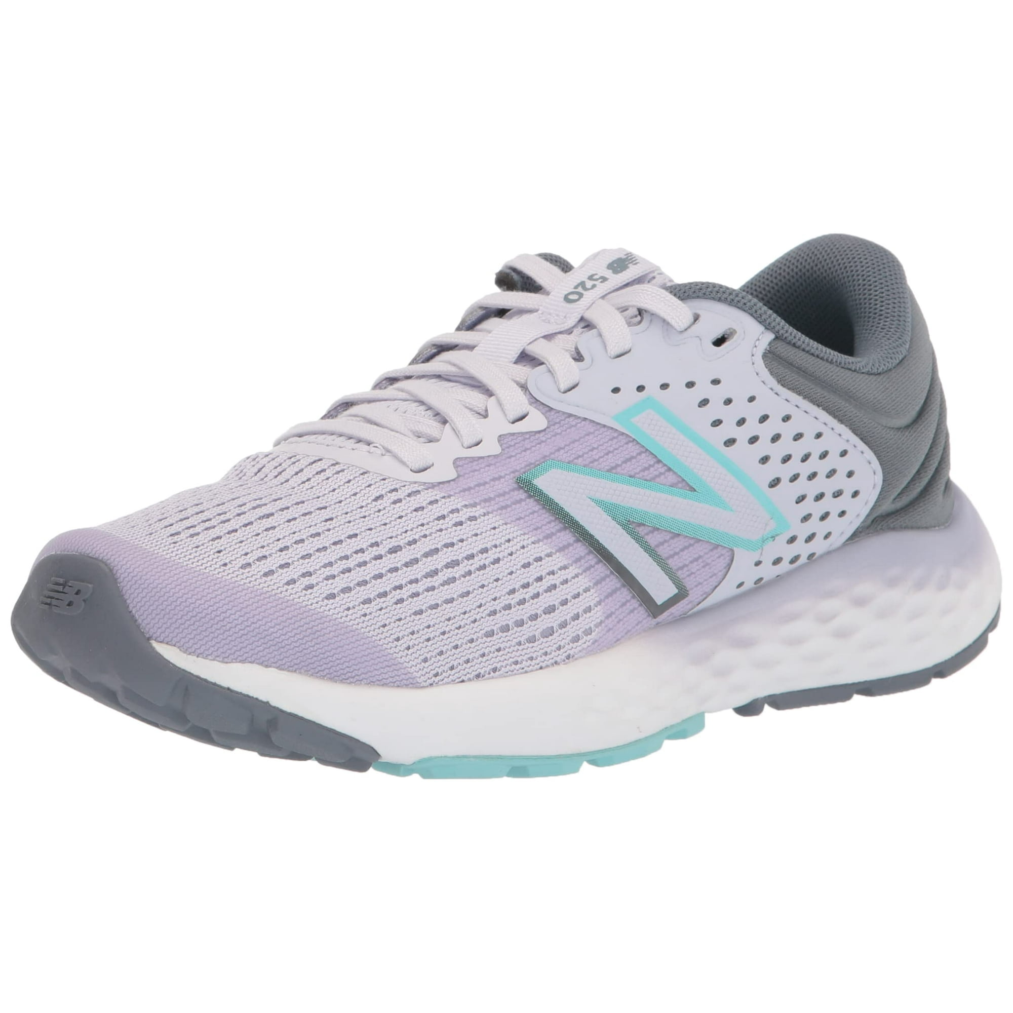 New Balance Women s 520 V7 Running Shoe Grey Grey 5 W US Walmart