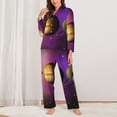 thumbnail image 2 of Sikiie Planets And Stars Pajamas for Women Set, Womens Pajama Sets, Lounge Sets for Women, 2pjs for Women-Medium, 2 of 7