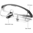 thumbnail image 4 of Lunettes de Protection, 4 Pcs Lunettes de Sécurité Transparentes Réglables Protection UV Anti-Buée Protection Complète pour Jardinage, 4 of 5