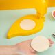 thumbnail image 3 of Manual de masa de masa de masa de bola de bola de bola de masa Mini Pie Maker con mango Pequeña Pasta Prensa Herramienta de prensa Cocina DIY Utensilios de cocina Chef Amarillo Advancent HA011581-02, 3 of 7