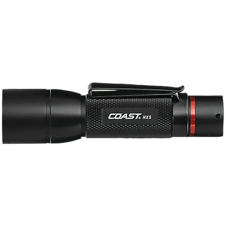 Coast Hx5 LED Pocket Flashlight, Pure Beam Focusing,