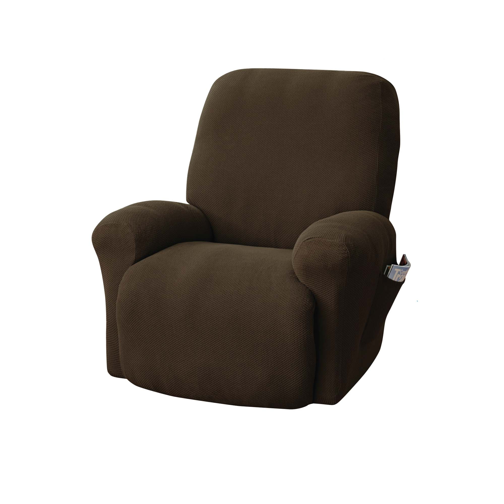Size Chair/Recliner 98.5L x Furniture Covers Furniture Covers for Dogs and Pets Color Coffee Long Chair Cover Extra Long Arms Furniture Covers Size Chair/Recliner Coffee 98.5L x 109W 