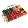 thumbnail image 3 of SDJMa Christmas Doormat, Merry Christmas Doormat , Xmas Tree Snowman Elk Decorative Indoor Outdoor Christmas Doormat Non Slip Front Door Mat,17 x 29, 3 of 8