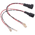 thumbnail image 4 of Adaptador de Arnés de altavoz ligero ANGGREK 12 V ABS 1 par de arneses de cableado de altavoz de puerta, 4 of 8