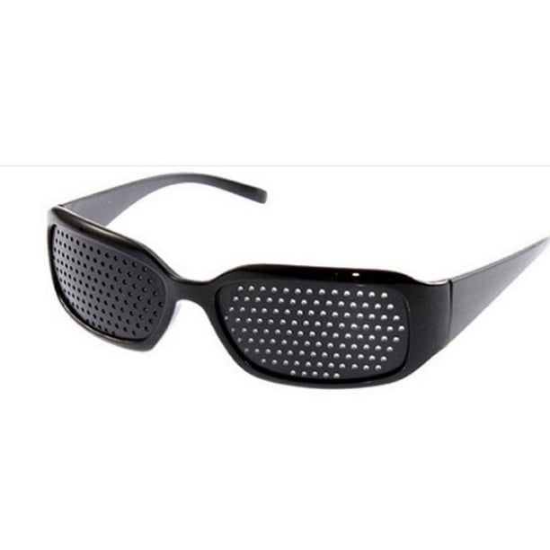 Metros de uñas estenopeicas, gafas con agujeros pequeños, tres agujeros, cinco agujeros, gafas de sol con agujeros completos