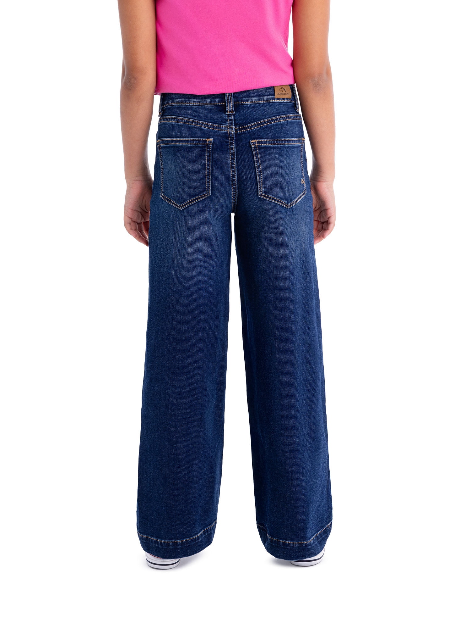 Jordache Girls High Rise Wide Leg Jean, Sizes 5-18