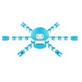 thumbnail image 3 of Giroscopio Transformable, cadena de juguete, Robot de juguete DIY, espiral mecánica, Robot Deformable, juguete de descompresión para niños y adultos, 3 of 8