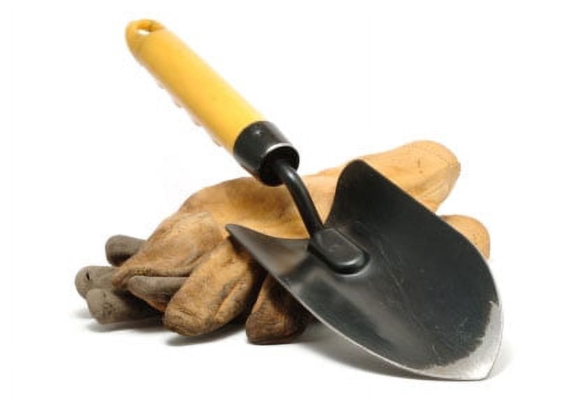 (2 pack) Trowel Metal Durable Contoured Handle Comfortable Grip, Trowel