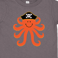 thumbnail image 4 of Inktastic Pirate Octopus Kids Funny Boys or Girls Toddler T-Shirt, 4 of 5