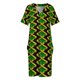 thumbnail image 3 of Vestido holgado con bolsillo y bandera de Jamaiquina para verano, 3 of 6