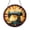 Stained Glass 5.9 Inch, variant on Colorful Thread Spools Stained Glass Style Suncatcher – Round Window Hanging