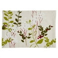 thumbnail image 4 of Fennco Styles Painter Style Modern Holiday Botanical Printed 14 x 20 Inch Placemats, Set of 4, 4 of 4