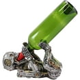 thumbnail image 2 of Ebros Steampunk Cyborg Robotic Terminator Skeleton Wine Bottle Holder 9.5"L, 2 of 8