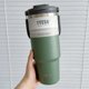 thumbnail image 1 of Stainless Steel Double-layer Coffee Cup Keeps Cold and Heat Thermal Mug Travel Mug Vacuum Flask car cup Insulated Cup with straw, 1 of 6
