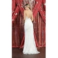 thumbnail image 3 of Formal Dress Shops Inc Juniors Womens Bridal Dress for Reception, 3 of 6